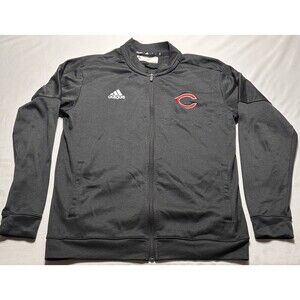 Chicago Bears Adidas Full Zip Track Jacket Adult Large NFL Football *READ SNAGS*